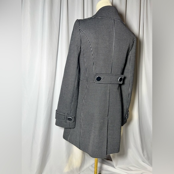 Halogen Blazer style white and black trench jacket | S - Picture 4 of 13